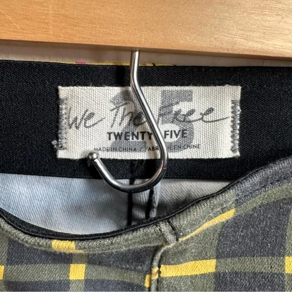 NWT FP Argyle Flare Bell Bottom Pants - Picture 7 of 8